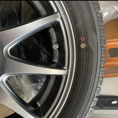 ダイハツタフト専用ホイール付きスタッドレスタイヤ の画像