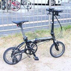 ≪U1324ジ≫ DAHON/ダホン 折りたたみ自転車 K3 MODEL PRO？ 3SPEED/3段変速 フォールディングバイク 軽量/コンパクト 通勤/通学 輪行の画像
