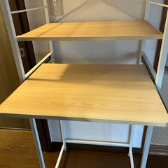 【11/18限定 時間14時以降】 レンジラック　キッチンラックの画像