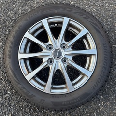 スタッドレス4本セット2024年　BLIZZAK VRX2　155/65R14 の画像