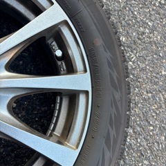 スタッドレス4本セット2024年　BLIZZAK VRX2　155/65R14 の画像