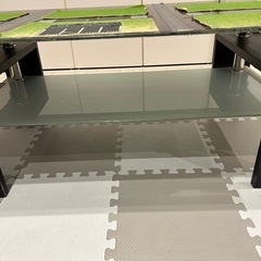 トミカ　手作りプレイマット　ローテーブルの画像