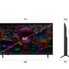 50v型4KスマートTV　　の画像