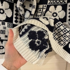 vintage flower knit 南船場marimero 購入の画像