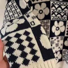 vintage flower knit 南船場marimero 購入の画像