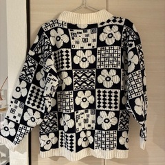 vintage flower knit 南船場marimero 購入の画像