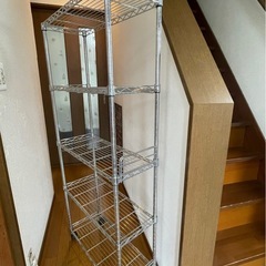 家具　スチールラック　収納　収納棚　棚　5段　66✖️28✖️150　の画像