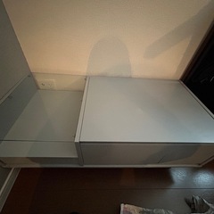 ドレッサー付きローテーブルの画像