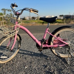 子供用自転車　18インチ　ピンク　　サイクルベースあさひ　イノベーションファクトリーKIDSの画像