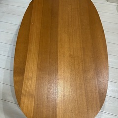 無印良品　楕円　コタツ　の画像