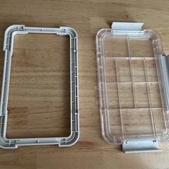 無料であげます！無印良品「スマートフォン用防水ケース・大」の画像