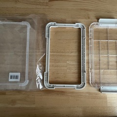 無料であげます！無印良品「スマートフォン用防水ケース・大」の画像