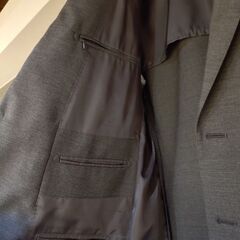 ビジネスジャケット（グレー）の画像