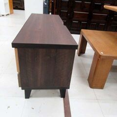 ニトリ ローボード ランダム 120 引出し収納付き テレビ台 テレビボード TVボード 収納家具 NITORI 苫小牧西店の画像