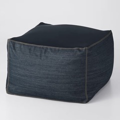 無印のビーズクッションの画像