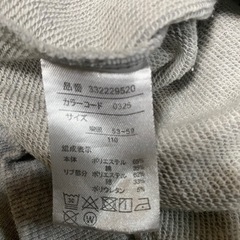 ミッキー  パーカー　110の画像