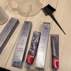 ヘアカラー　イルミナカラー セットの画像