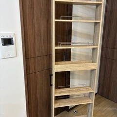 隙間収納ラック　アイリスオーヤマの画像