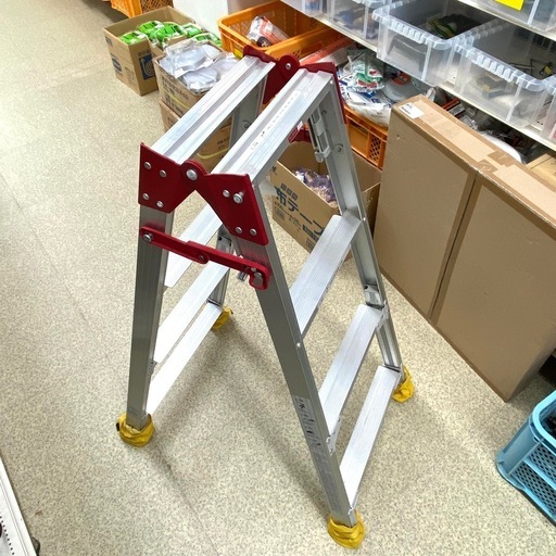 長谷川工業 はしご兼用伸縮脚立 RYZ-12c ハセガワ 【店頭引取限定】