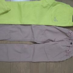 秋冬女の子用の服130センチの画像