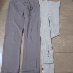 秋冬女の子用の服130センチの画像