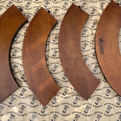 LOGOSアイアンウッド囲炉裏サークルテーブルLの画像