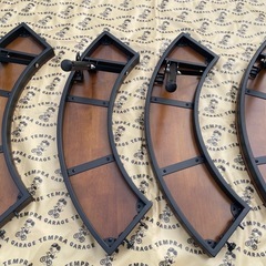 LOGOSアイアンウッド囲炉裏サークルテーブルLの画像