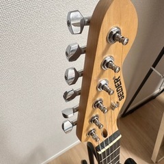 エレキギター　アンプ、スタンド付きの画像