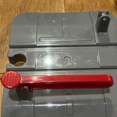 木製レールと電車セットの画像