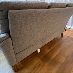 ☆早急引取希望☆　アイリスオーヤマ 3人掛けソファ 状態
良の画像