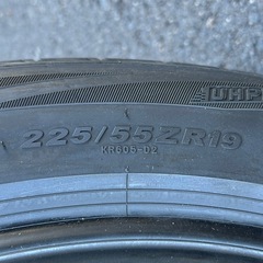 夏タイヤ KENDA 225/55R19 新品未使用 2025年製の画像