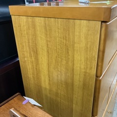 O2511-374 ニトリ 6段チェスト 木目 中古の画像