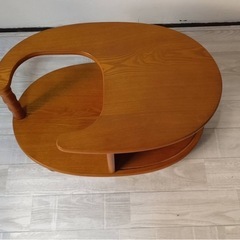 木製サイドテーブル
の画像