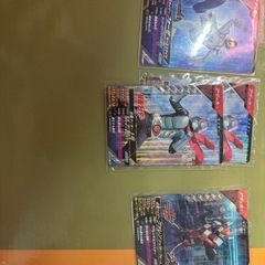 仮面ライダーカード引退品の画像