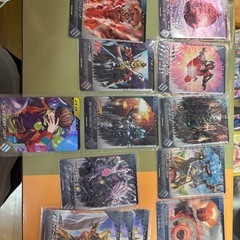 仮面ライダーカード引退品の画像