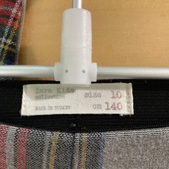 ZARA kids 　チェック柄レギパン　140cm sizeの画像