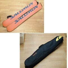 SALOMON スノーブレード SBten 全長97cm ケース付き ショートスキー ファンスキー ミニスキー サロモン 札幌市 清田区 平岡の画像
