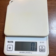 【300円】タニタクッキングスケール　中古品の画像