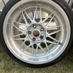 希少☆当時物☆WORK☆深リム☆EFORS☆9.5J 18inch☆クラウン　マーク2　ソアラ　スープラ　スカイライン　シルビア　走り屋　JDMの画像