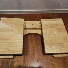 幼児用トイレ踏み台 木製 丈夫の画像