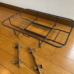 自転車　バイク　自転車後ろカゴ　キャリア　リアキャリア　OGKの画像