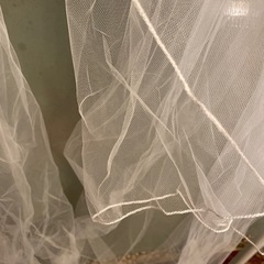 ブライダル・ロングトレーンベールの画像