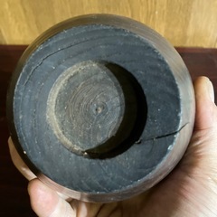 「話し中」アンティーク本桑茶筒の画像