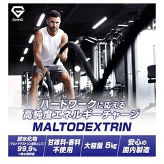 GronG（グロング） マルトデキストリン 5kg（新品・未開封）の画像