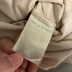 COMME CA DU MODE ベビーピンク ハイネックの画像