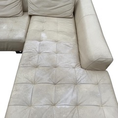 IDC大塚家具｜L/S Comfort-11 （コンフォート11）本革カウチソファ＋オットマンの画像