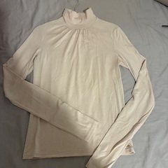 COMME CA DU MODE ベビーピンク ハイネックの画像