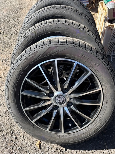 スズキワゴンR スタッドレス＋ホイール155/65/R14