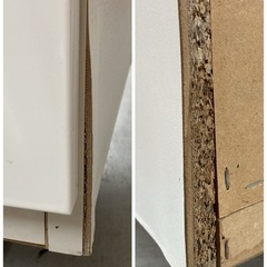 ジモティー限定価格！S101 ⭐ NITORI ニトリ キッチンボード ３枚扉 ETONA エトナ 幅105cm USEDの画像