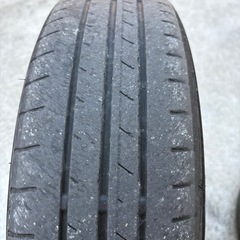 NBOX純正14インチ鉄ホイール+タイヤ 155/65R14 2個の画像